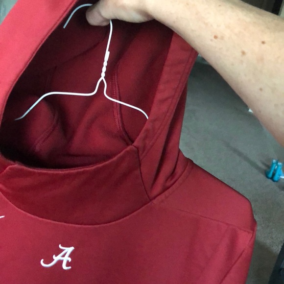Mens Alabama Short Sleeve Hoodie 